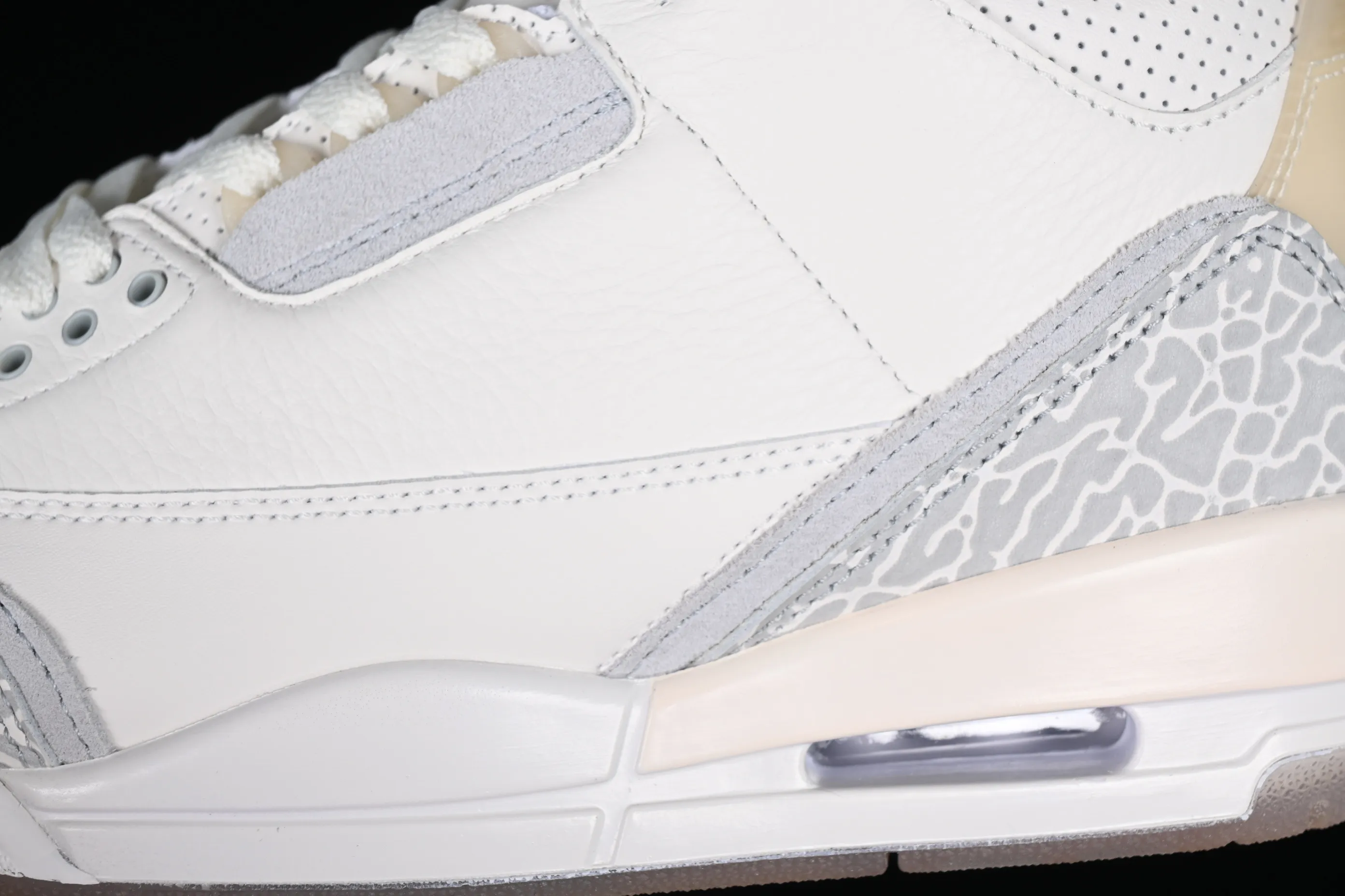 All categories Air Jordan Jordan series basketball shoes Air Jordan 3 L version Air Jordan 3 "Craft Ivory" AJ3 Joe 3 ivory white FJ9479-100